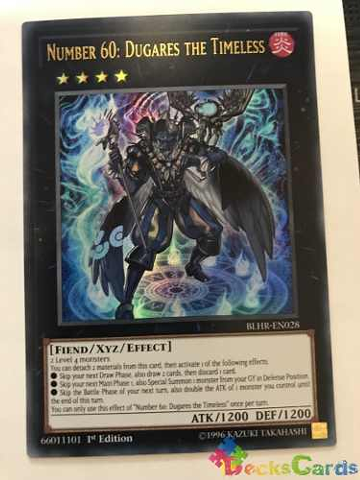 Number 60: Dugares The Timeless - blhr-en028 - Ultra Rare 1st Edition 1