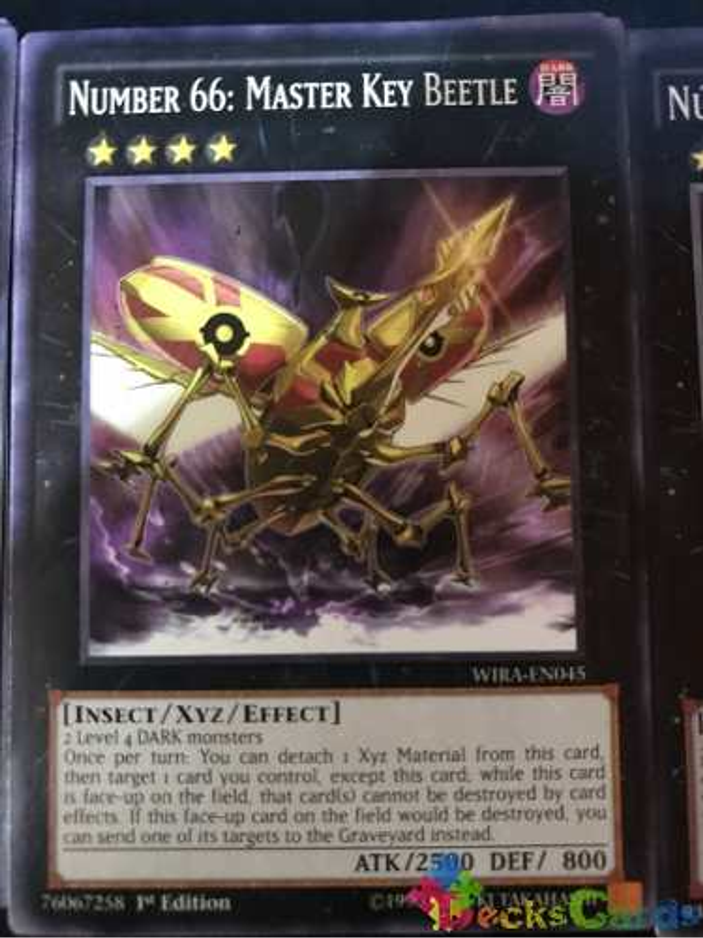 Number 66: Master Key Beetle - wira-en045 - Common 1st Edition 1