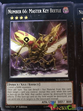 Number 66: Master Key Beetle - wira-en045 - Common 1st Edition