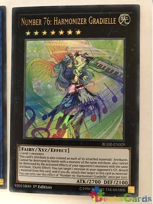 Number 76: Harmonizer Gradielle - blhr-en029 - Ultra Rare 1st Edition
