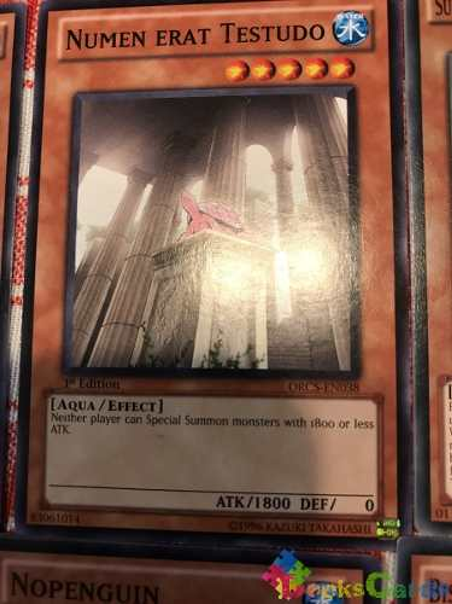 Numen Erat Testudo - orcs-en038 - Common 1st Edition 1