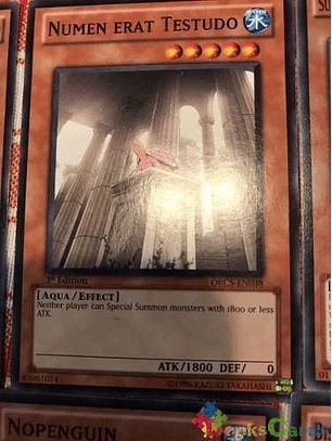 Numen Erat Testudo - orcs-en038 - Common 1st Edition