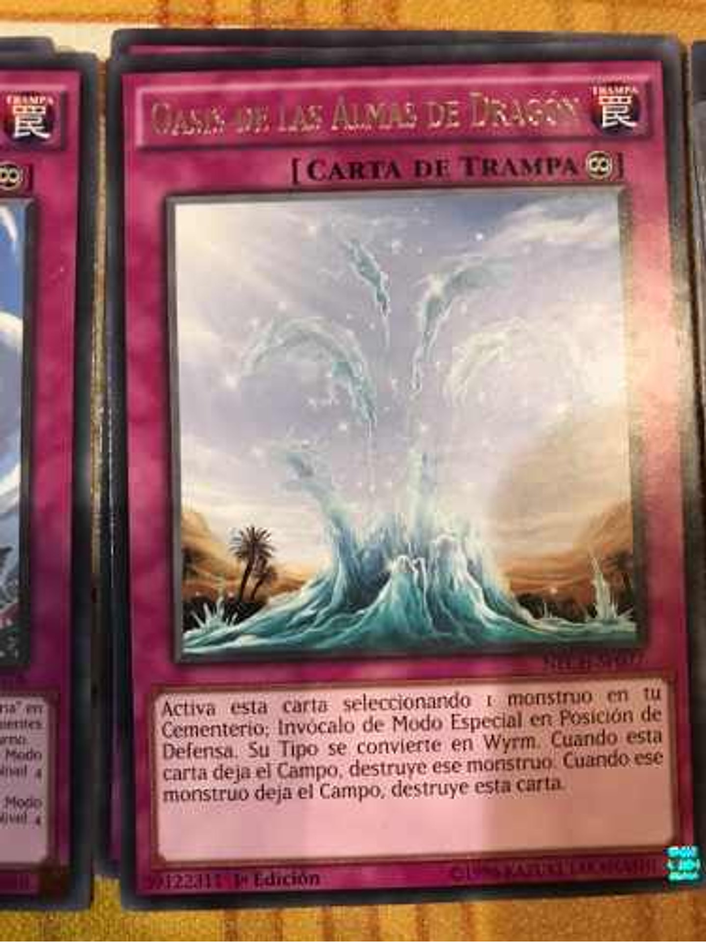 Oasis Of Dragon Souls - nech-en077 - Rare 1st Edition 1