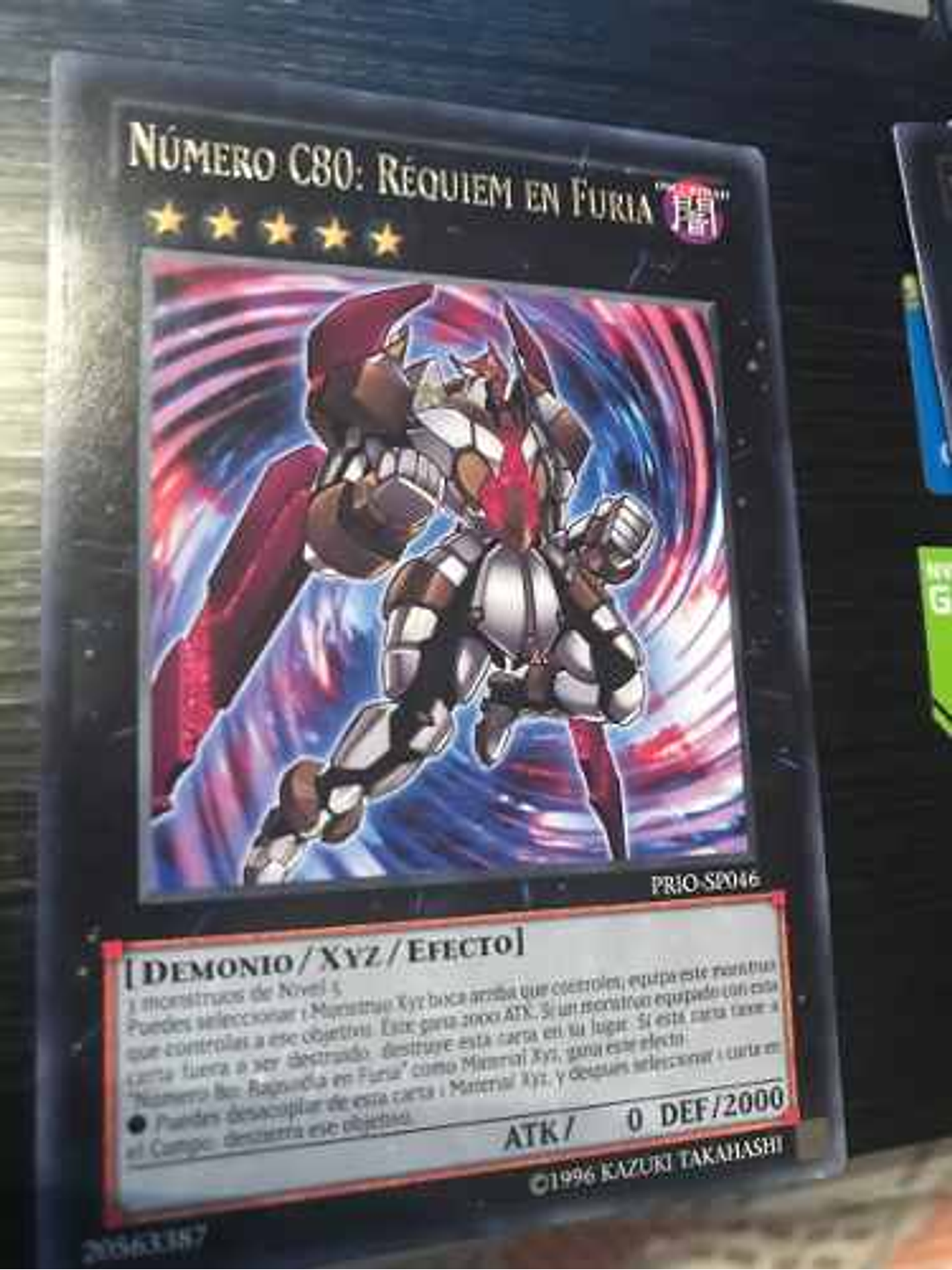 Number C80: Requiem in Berserk - PRIO-EN046 - Rare Unlimited 2