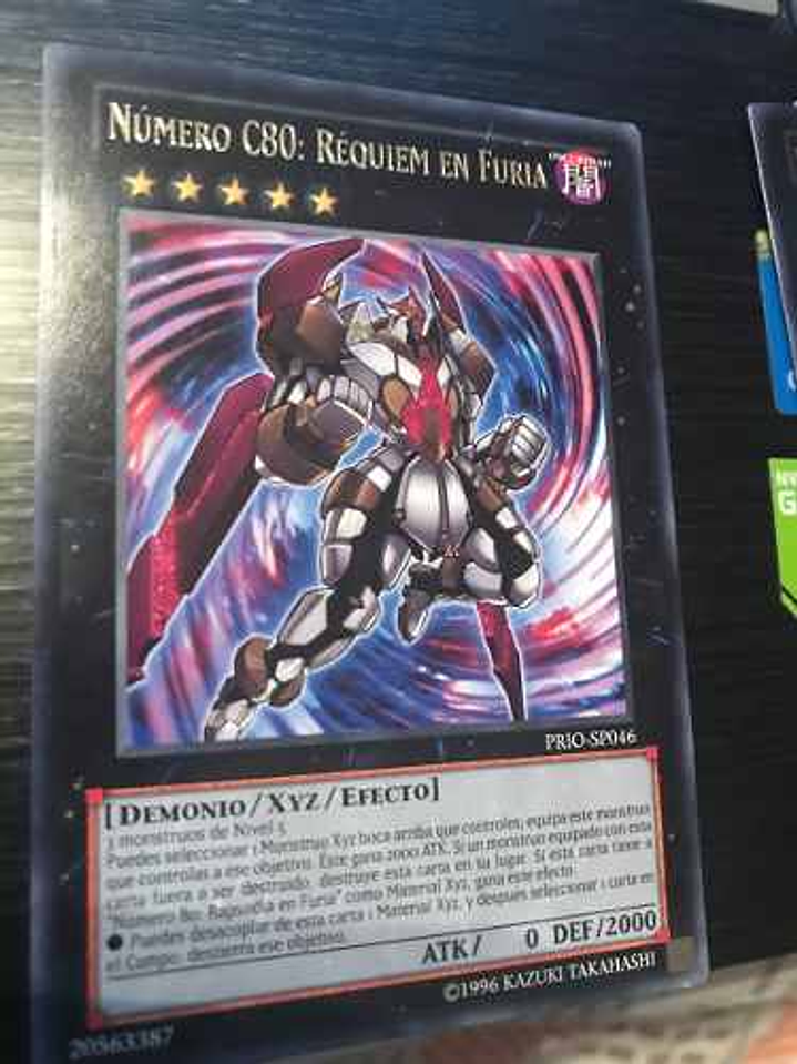 Number C80: Requiem in Berserk - PRIO-EN046 - Rare Unlimited 2