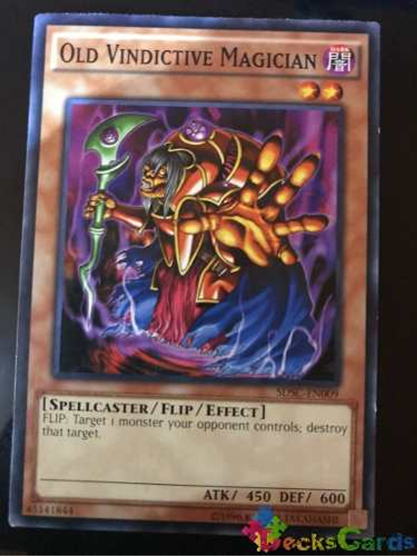 Old Vindictive Magician - sdsc-en009 - Common Unlimited 1