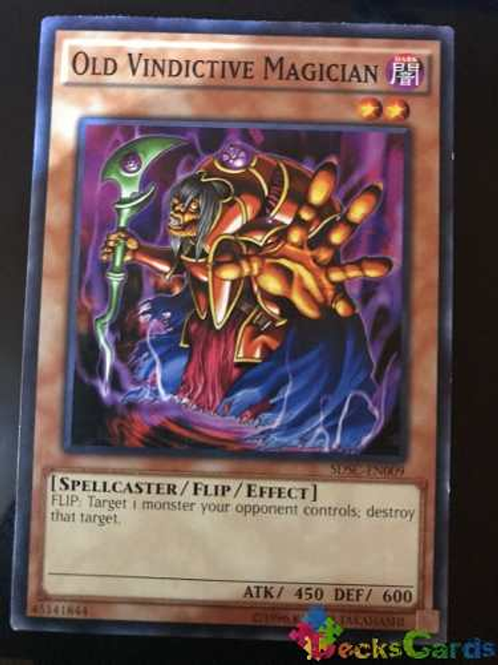 Old Vindictive Magician - sdsc-en009 - Common Unlimited 1