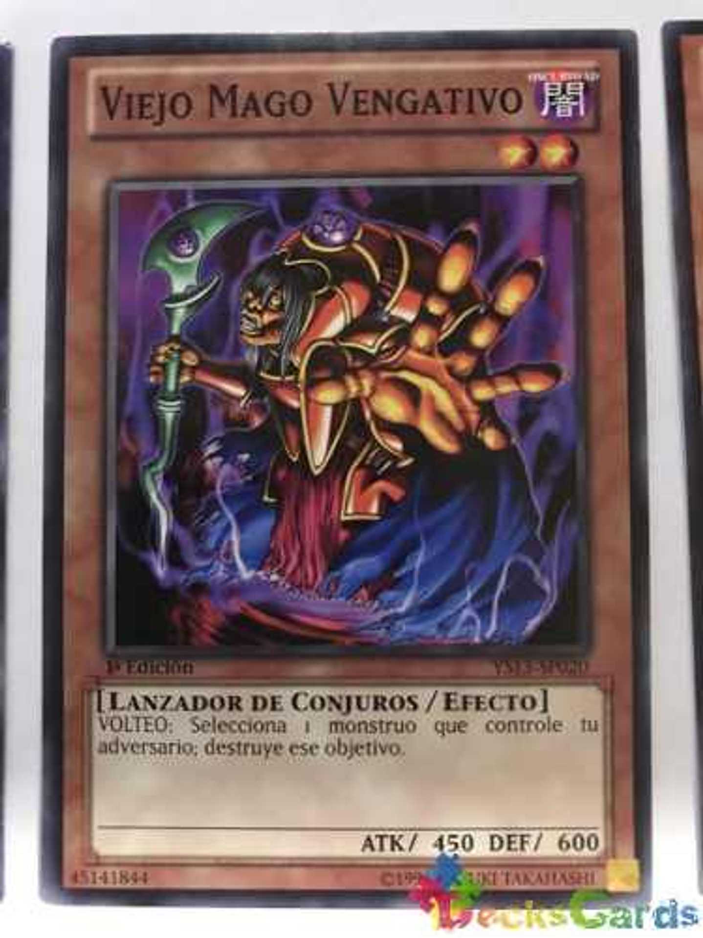 Old Vindictive Magician - ys13-en020 - Common 1st Edition 1