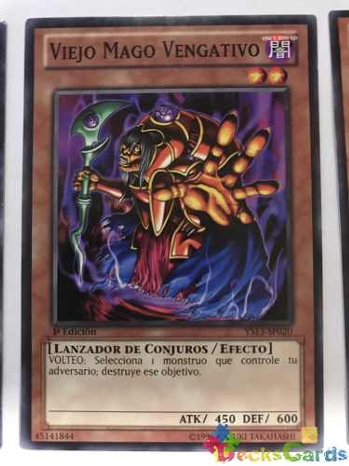 Old Vindictive Magician - ys13-en020 - Common 1st Edition 1