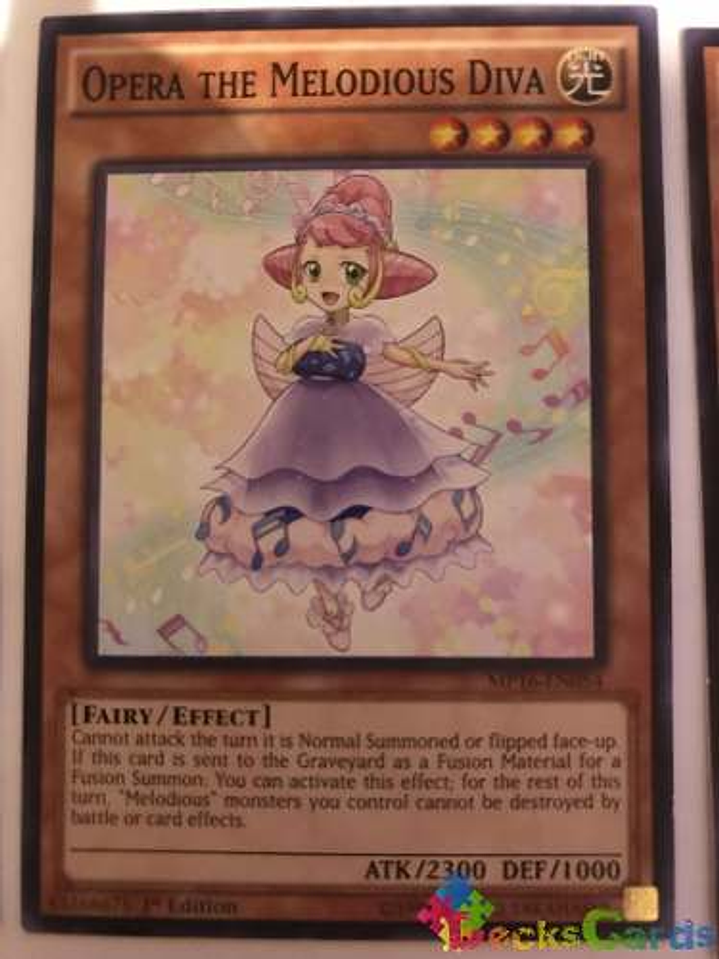 Opera The Melodious Diva - mp16-en054 - Common 1st Edition 1