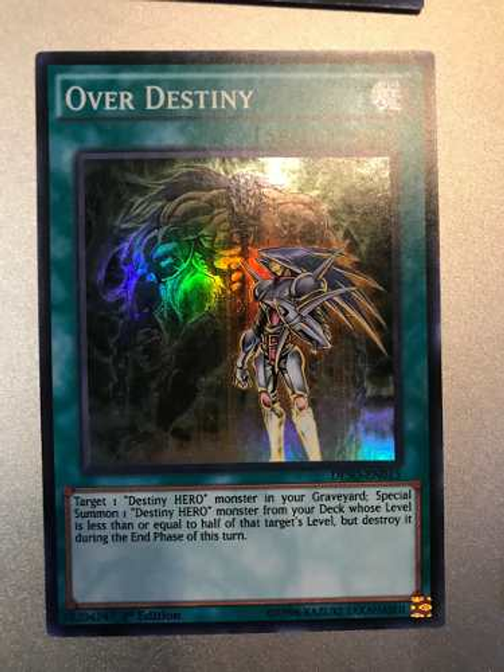 Over Destiny - deso-en015 - Super Rare 1st Edition 1
