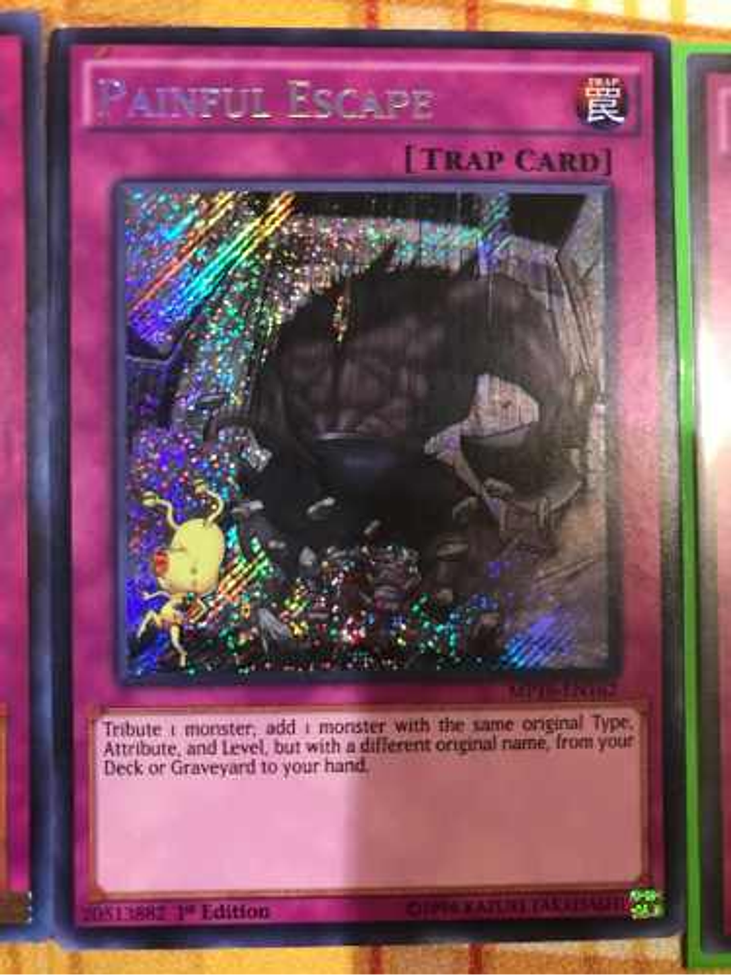 Painful Escape - mp16-en162 - Secret Rare 1st Edition 1