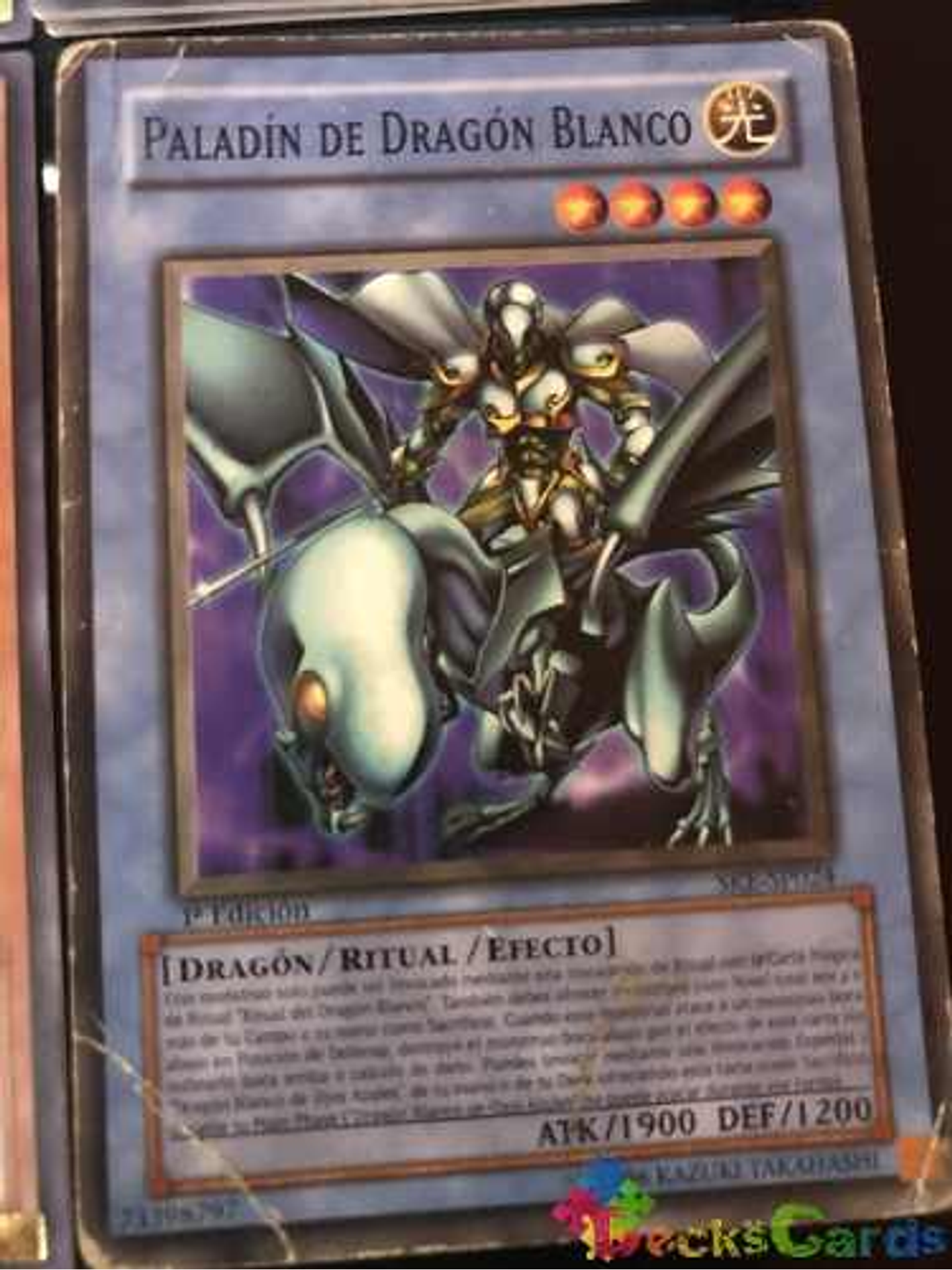 Paladin Of White Dragon - ske-024 - Common 1st Edition 1