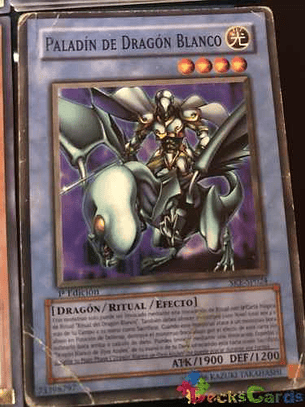 Paladin Of White Dragon - ske-024 - Common 1st Edition