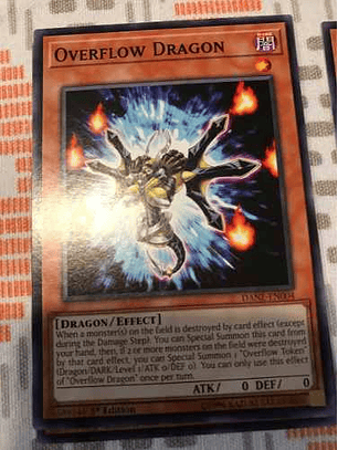 Overflow Dragon - dane-en004 - Common 1st Edition