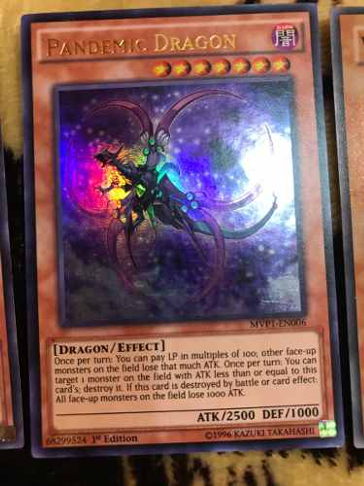 Pandemic Dragon - mvp1-en006 - Ultra Rare 1st Edition 1