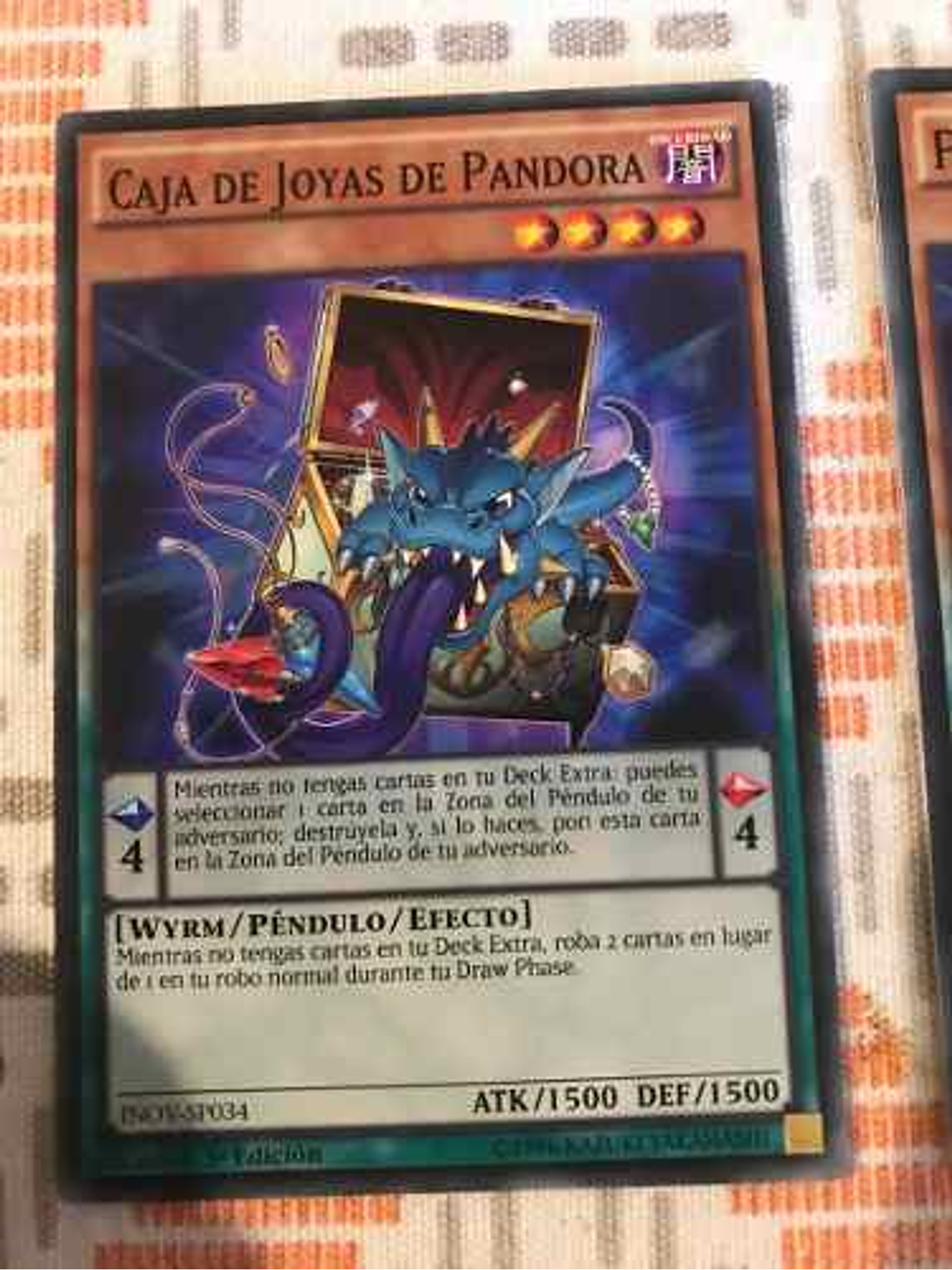 Pandora's Jewelry Box - inov-en034 - Common 1st Edition 1