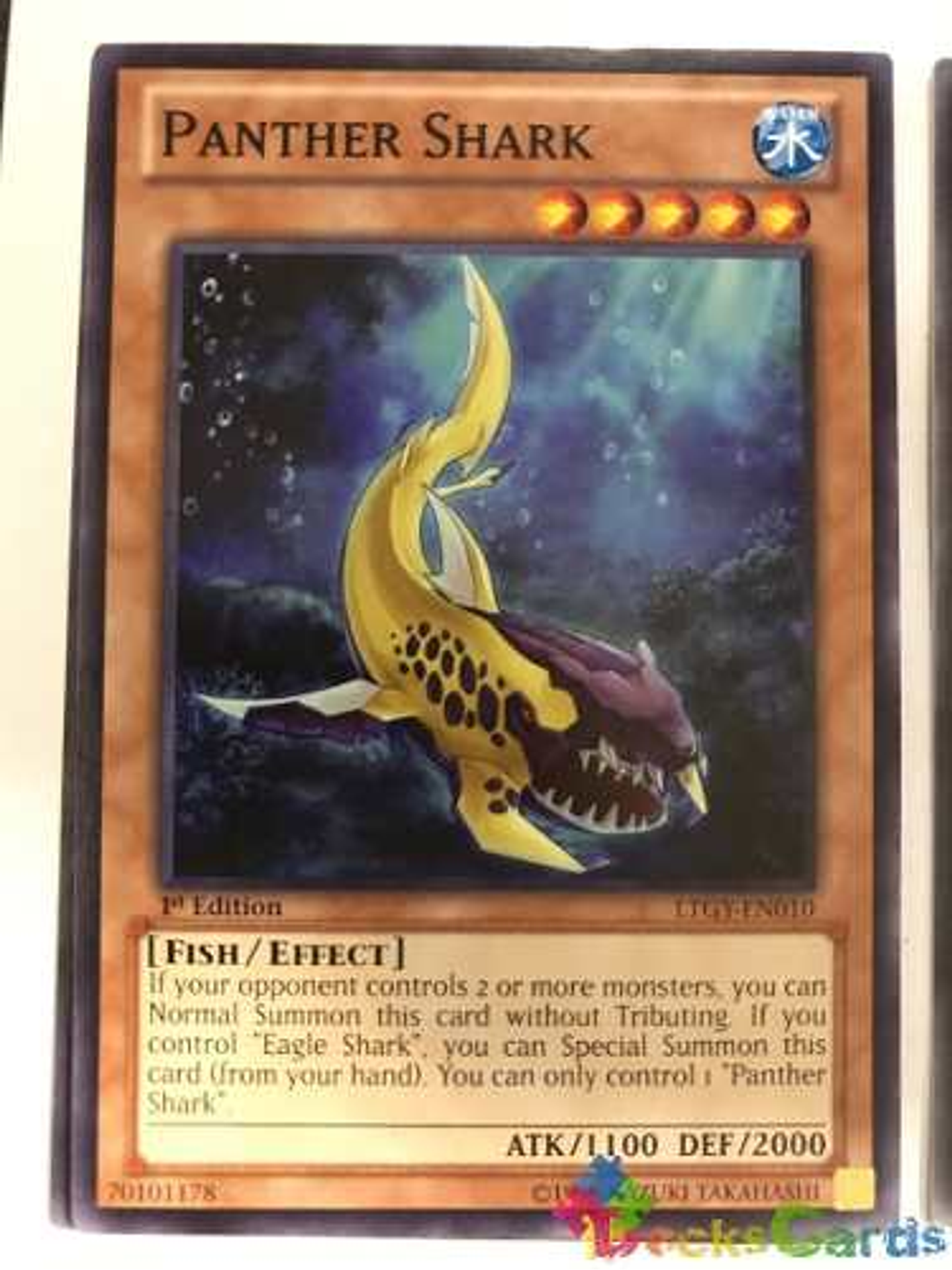 Panther Shark - ltgy-en010 - Common 1st Edition 1