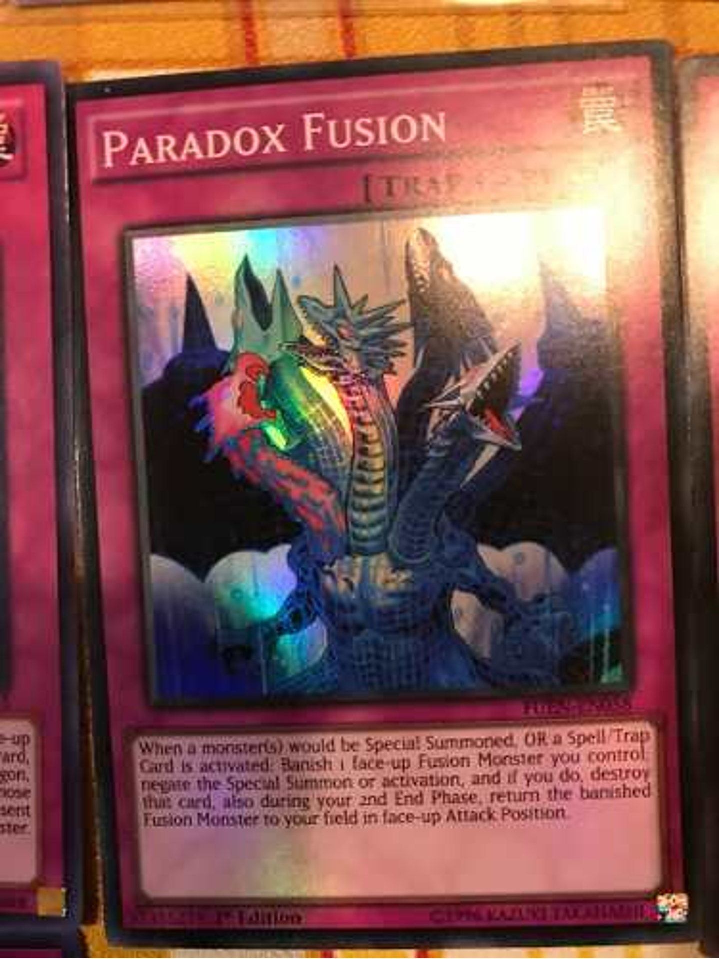 Paradox Fusion - fuen-en058 - Super Rare 1st Edition 1