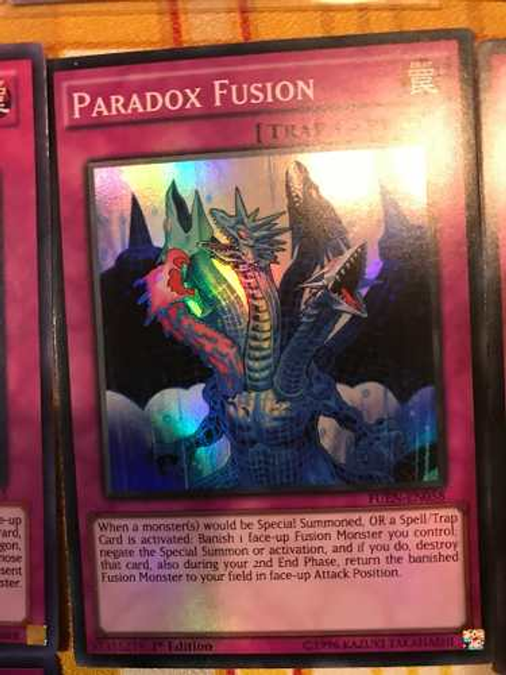 Paradox Fusion - fuen-en058 - Super Rare 1st Edition 1