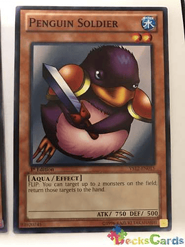 Penguin Soldier - ys12-en015 - Common 1st Edition