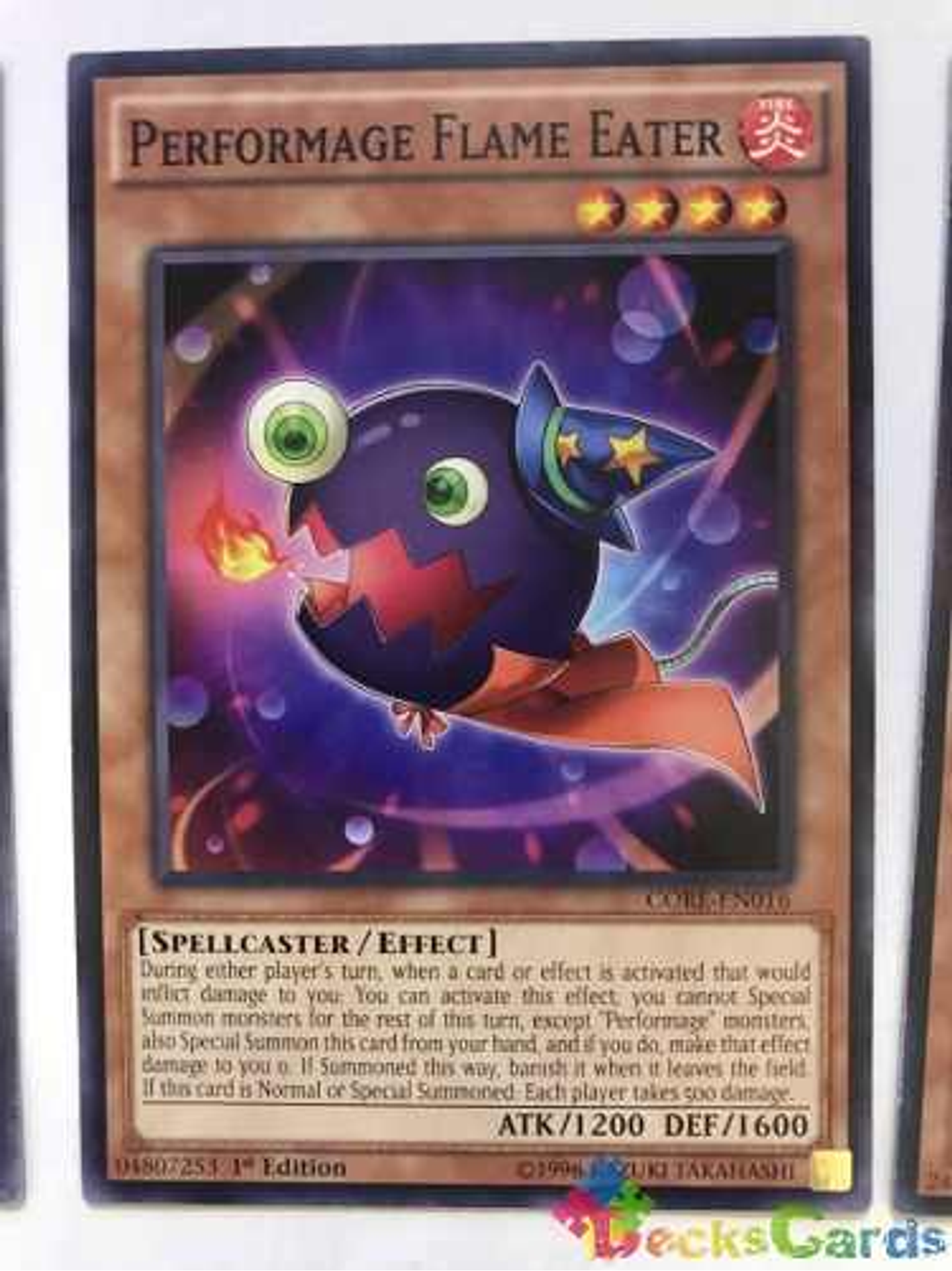 Performage Flame Eater - core-en016 - Common 1st Edition 1