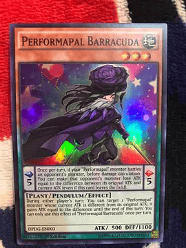 Performapal Barracuda - dpdg-en003 - Super Rare 1st Edition