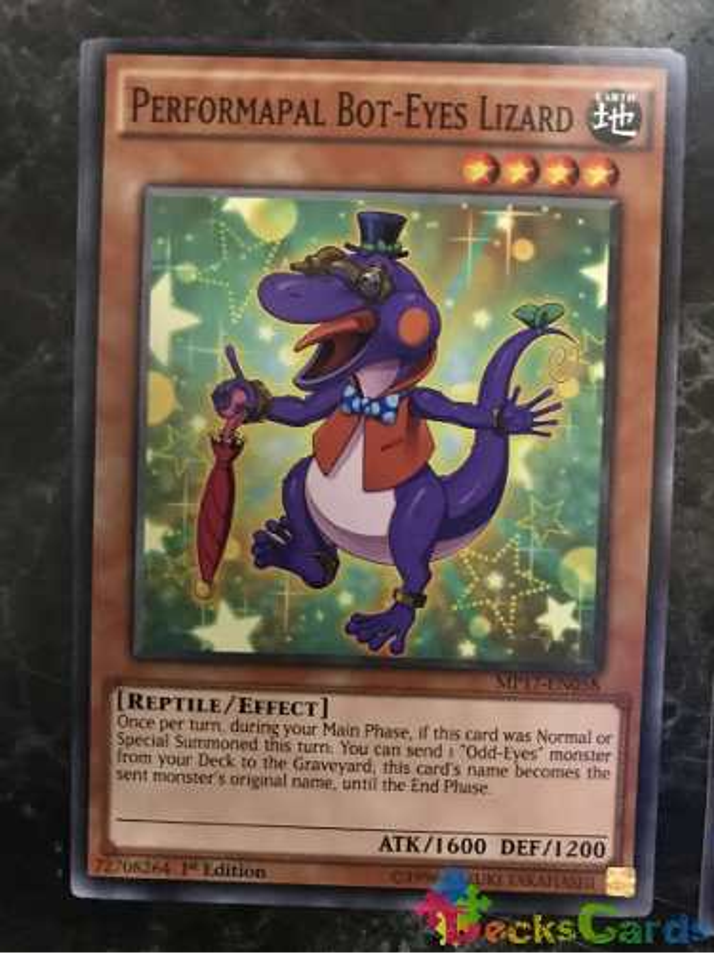 Performapal Bot-eyes Lizard - mp17-en058 - Common 1st Editio 1