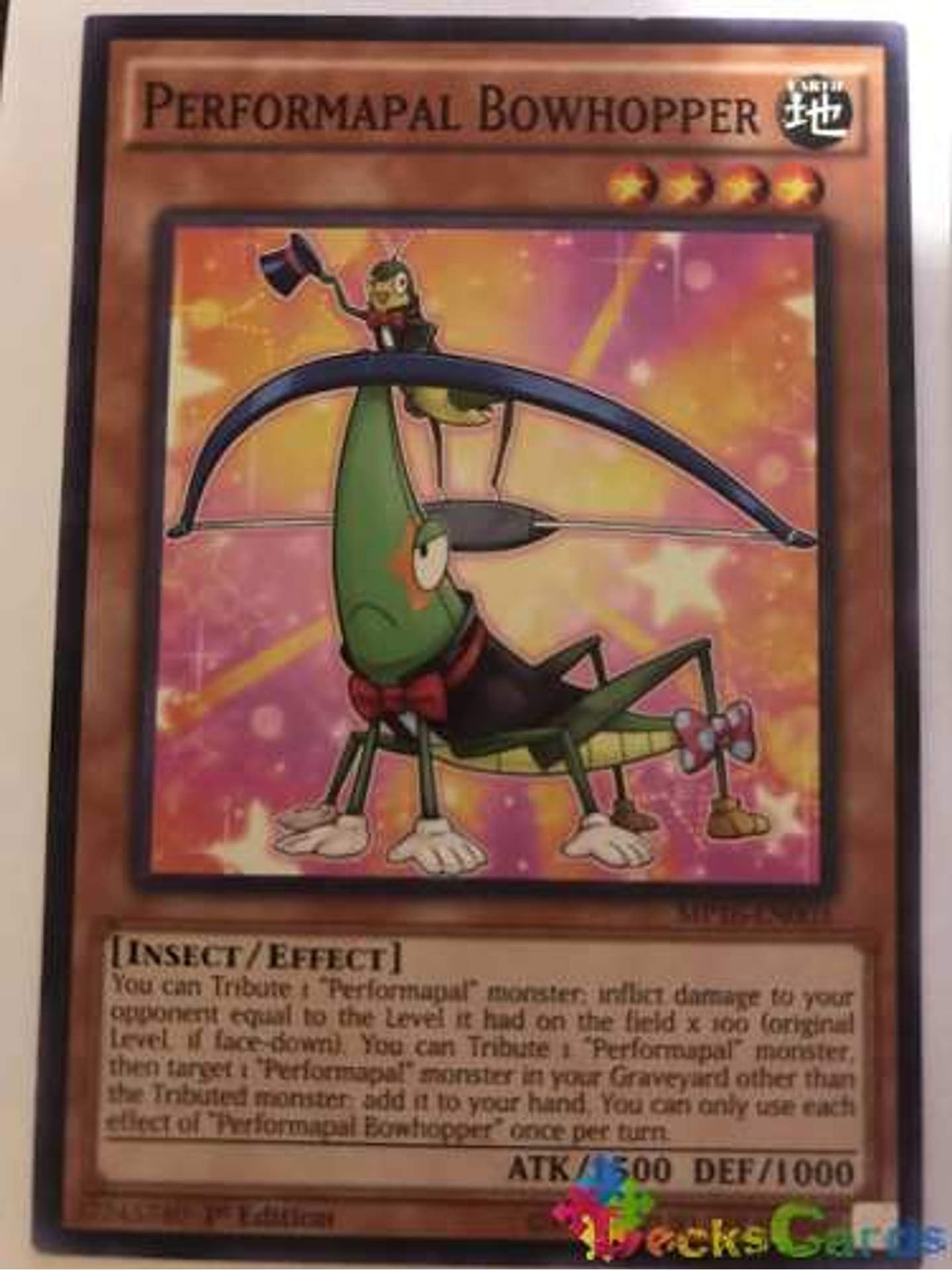 Performapal Bowhopper - mp16-en003 - Common 1st Edition 1