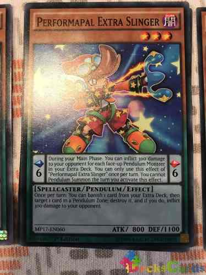 Performapal Extra Slinger - mp17-en060 - Common 1st Edition 1