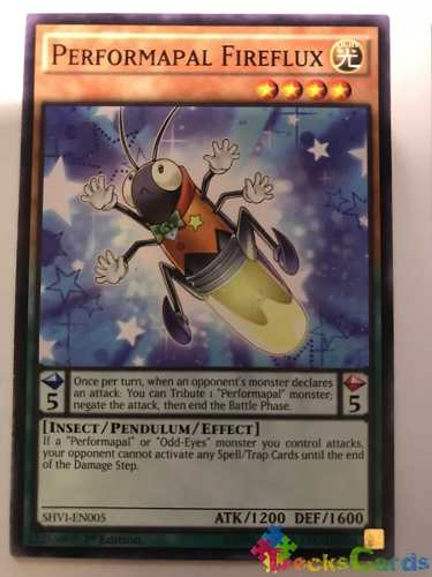 Performapal Fireflux - shvi-en005 - Common 1st Edition 1