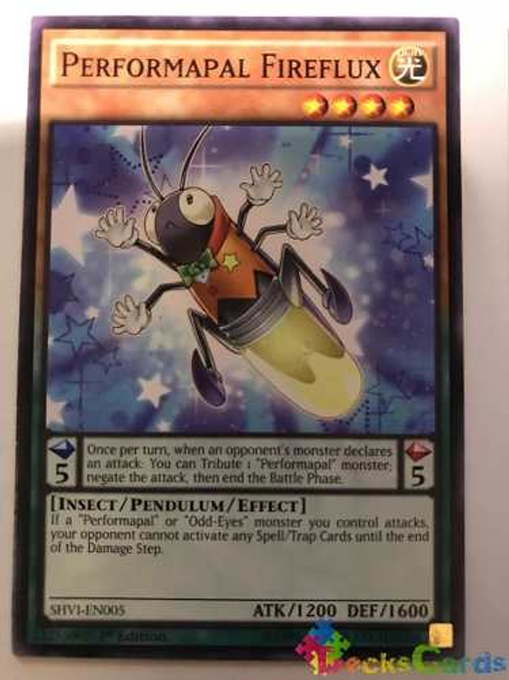 Performapal Fireflux - shvi-en005 - Common 1st Edition 1