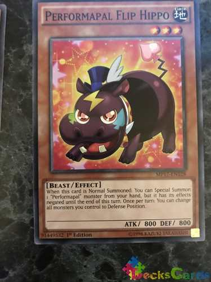 Performapal Flip Hippo - mp17-en128 - Common 1st Edition 1