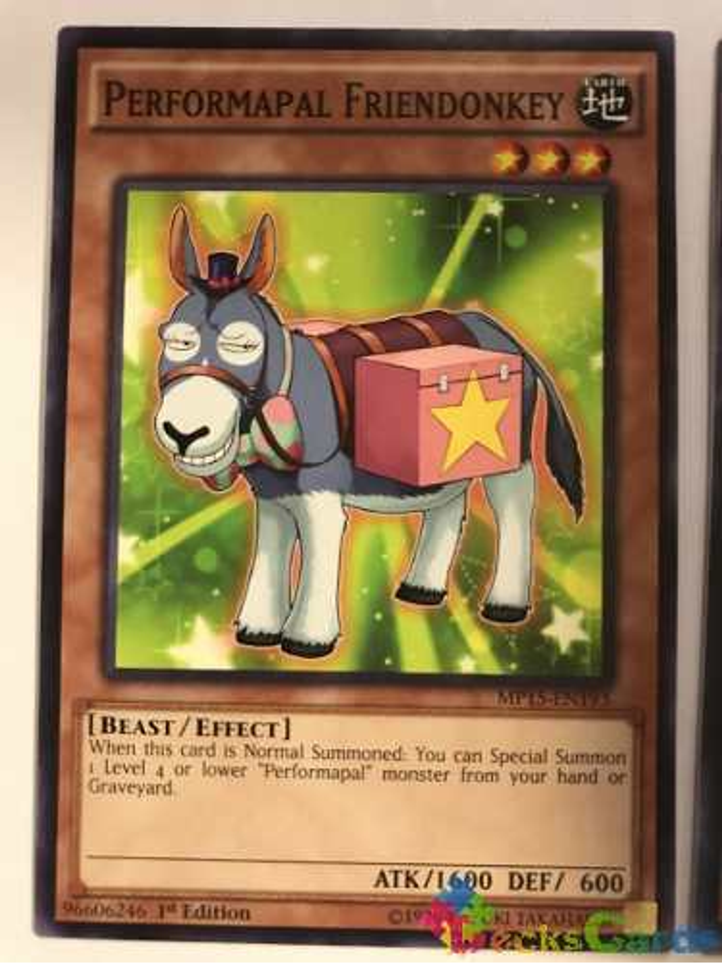 Performapal Friendonkey - mp15-en193 - Common 1st Edition 1