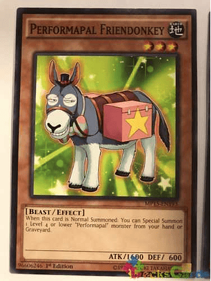 Performapal Friendonkey - mp15-en193 - Common 1st Edition