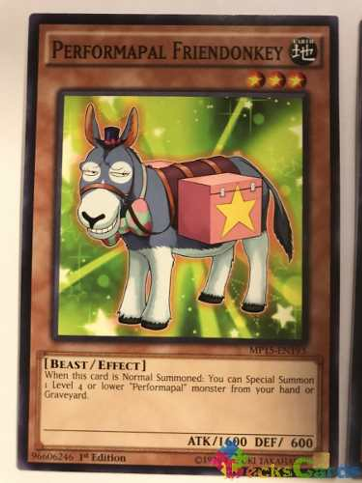 Performapal Friendonkey - mp15-en193 - Common 1st Edition 1