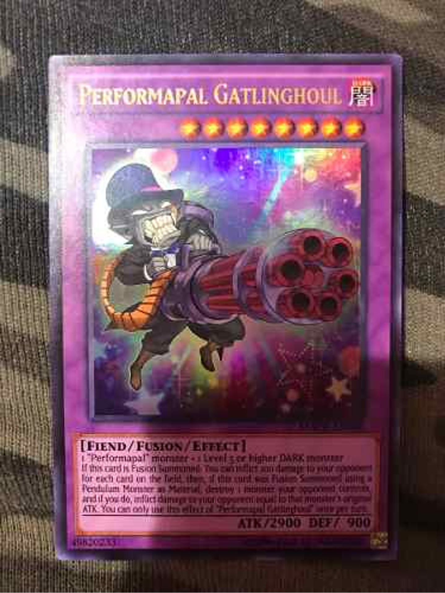 Performapal Gatlinghoul - Macr-en040 - Ultra Rare Unlimited 1