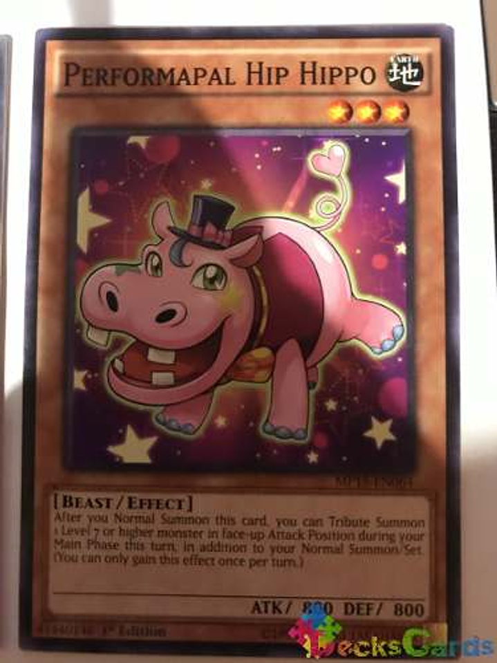 Performapal Hip Hippo - mp15-en064 - Common 1st Edition 1
