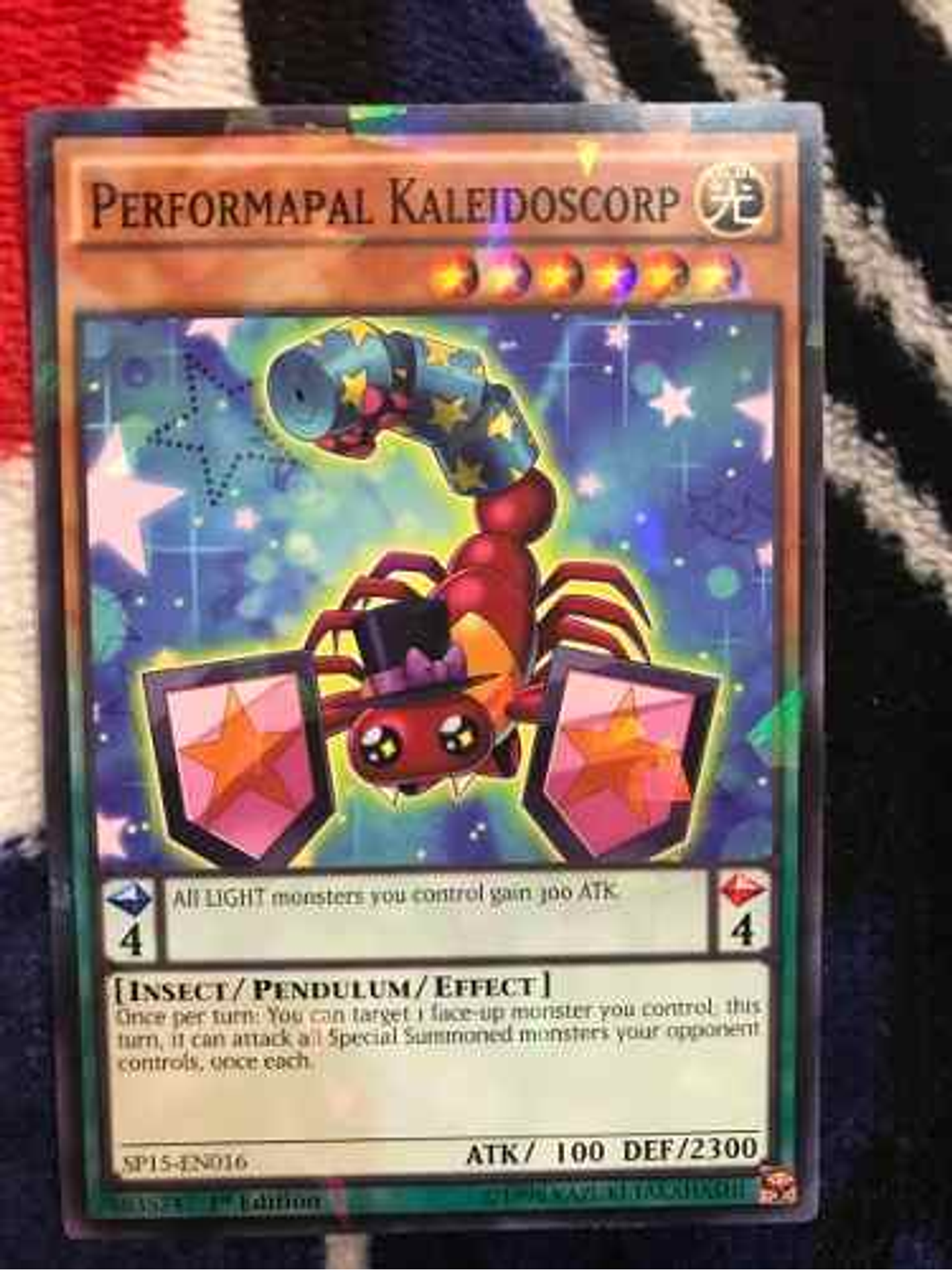 Performapal Kaleidoscorp - sp15-en016 - Shatterfoil Rare 1st 1