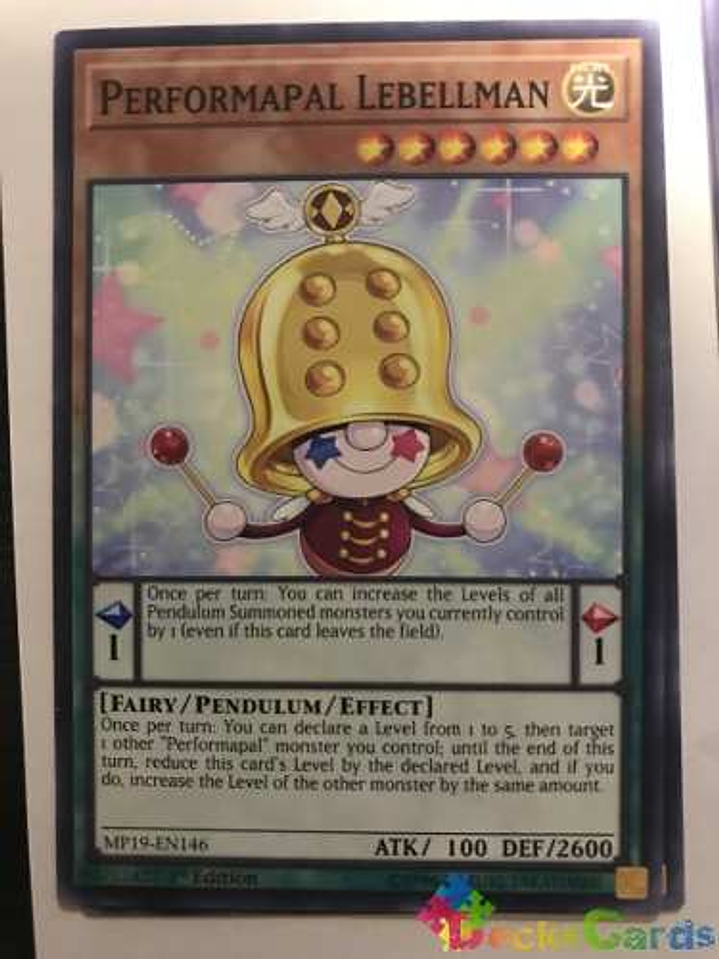 Performapal Lebellman - mp19-en146 - Common 1st Edition 1
