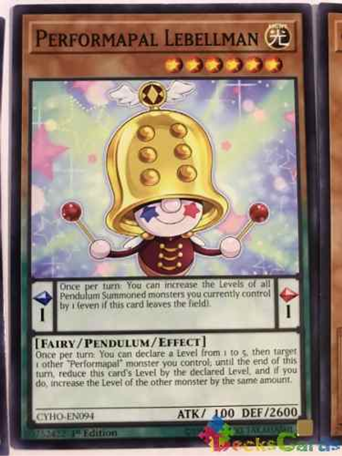 Performapal Lebellman - cyho-en094 - Common 1st Edition 1