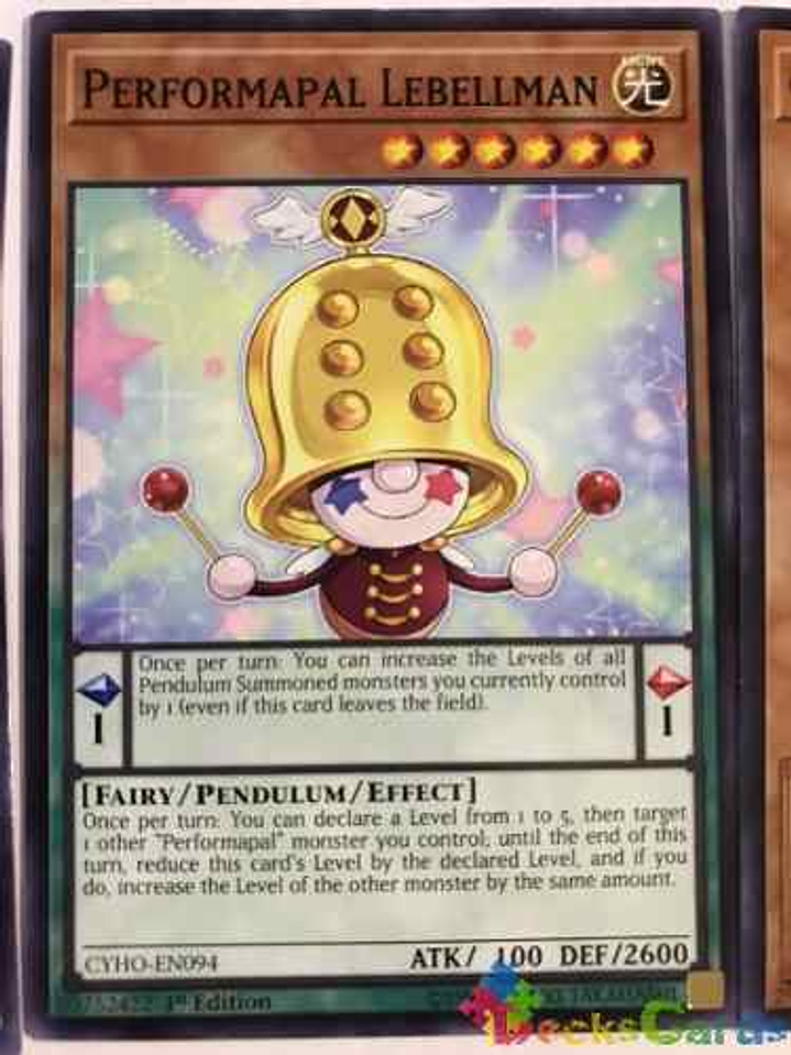 Performapal Lebellman - cyho-en094 - Common 1st Edition 1