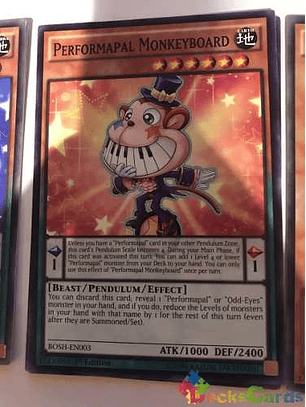 Performapal Monkeyboard - bosh-en003 - Common 1st Edition