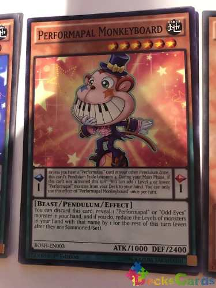 Performapal Monkeyboard - bosh-en003 - Common 1st Edition 1