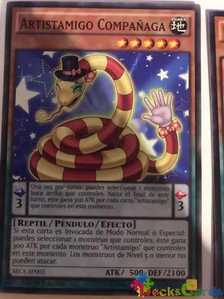 Performapal Partnaga - sece-en002 - Common 1st Edition 1