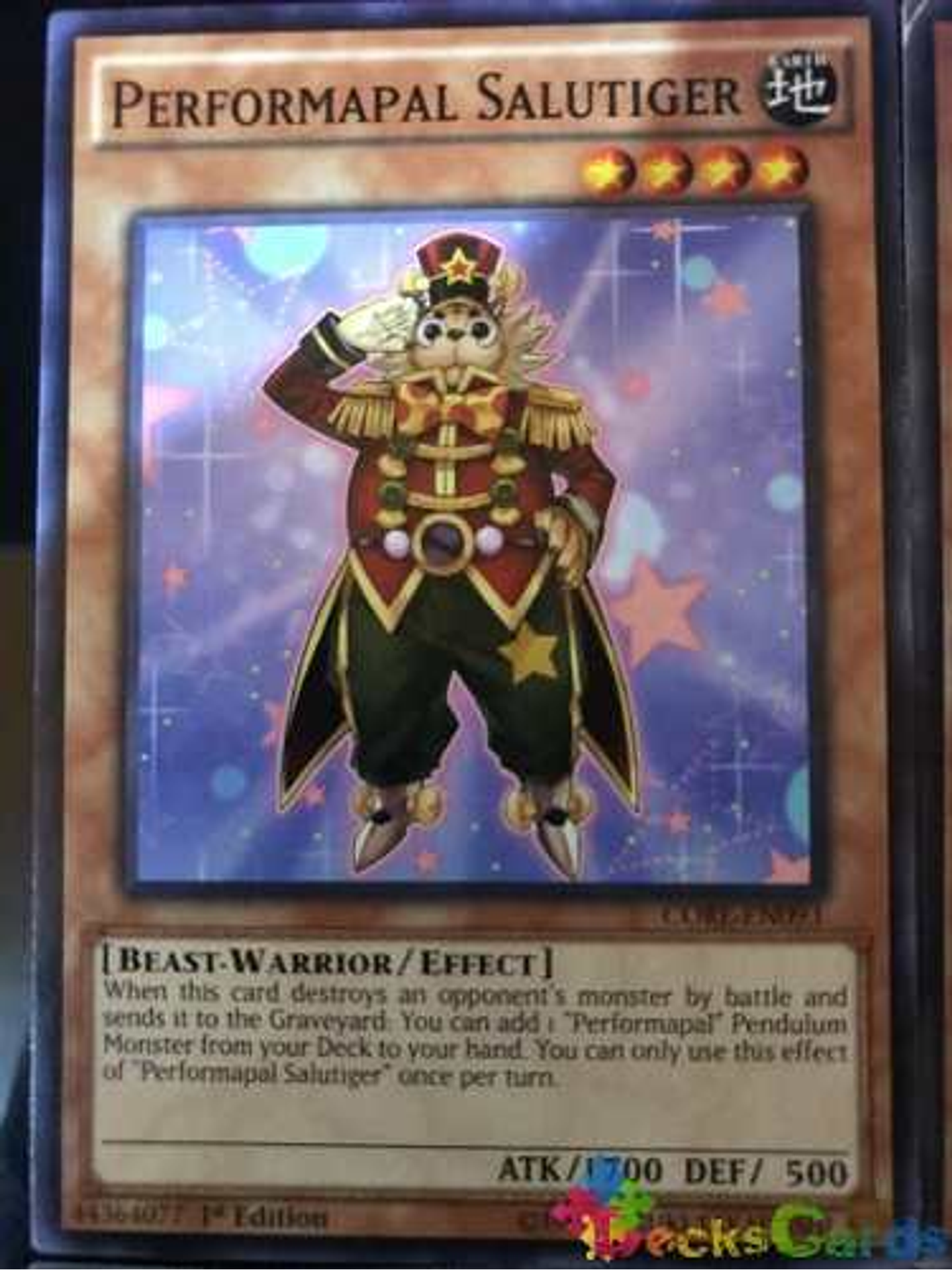 Performapal Salutiger - core-en093 - Common 1st Edition 1