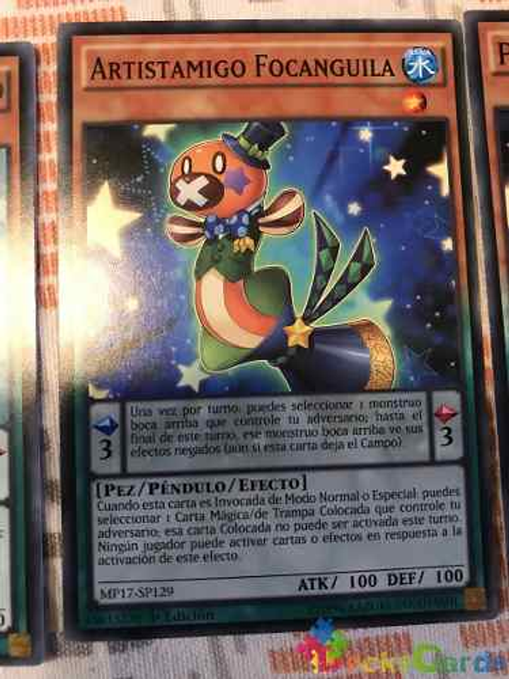 Performapal Seal Eel - mp17-en129 - Common 1st Edition 1