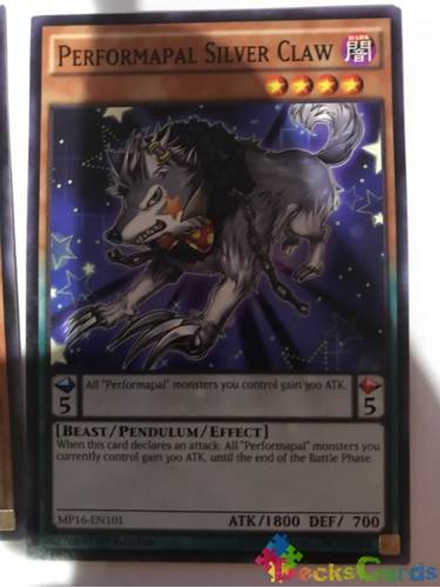 Performapal Silver Claw - mp16-en101 - Common 1st Edition 1