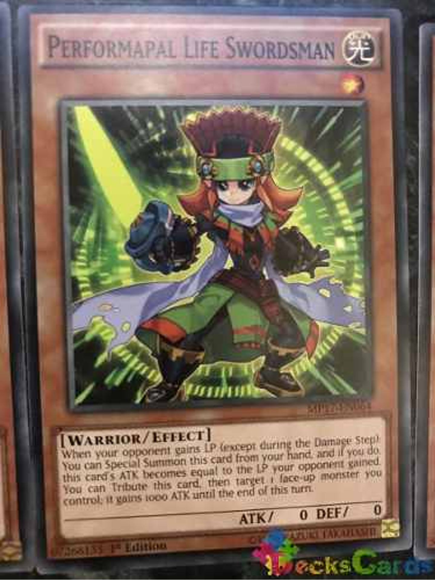 Performapal Life Swordsman - mp17-en064 - Common 1st Edition 2