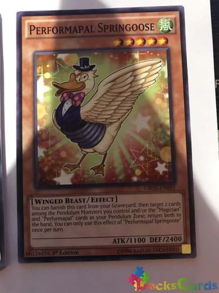 Performapal Springoose - cros-en005 - Common 1st Edition 1